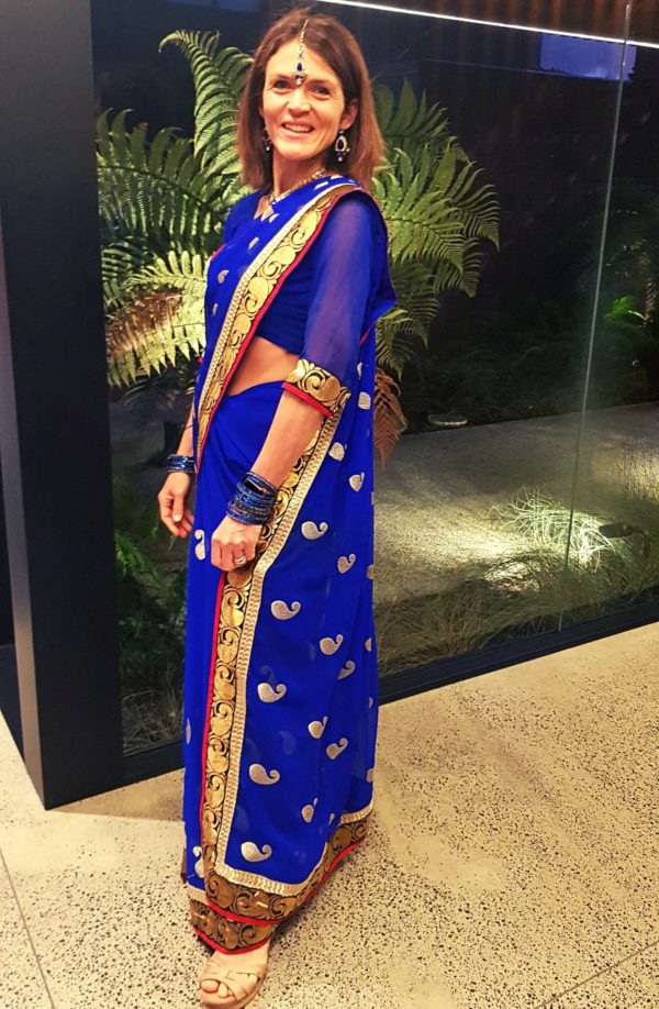 Blue Saree 3