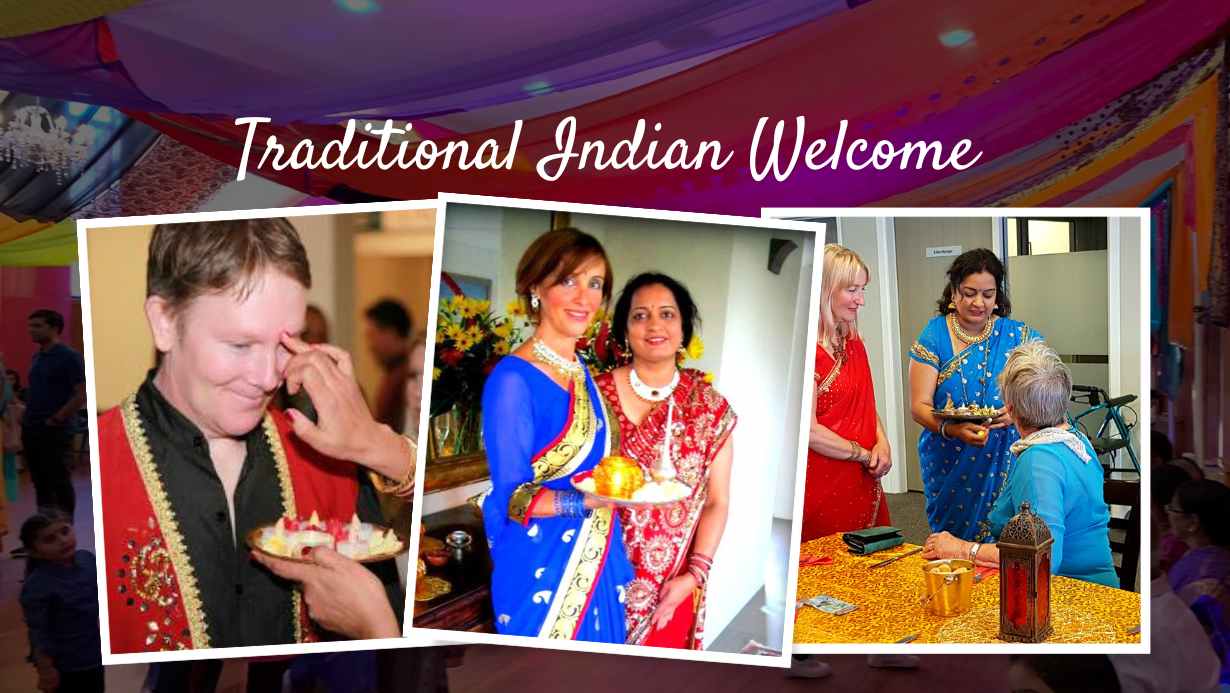 Embrace the Heartwarming Tradition - A Personalised Indian Welcome Awaits You!