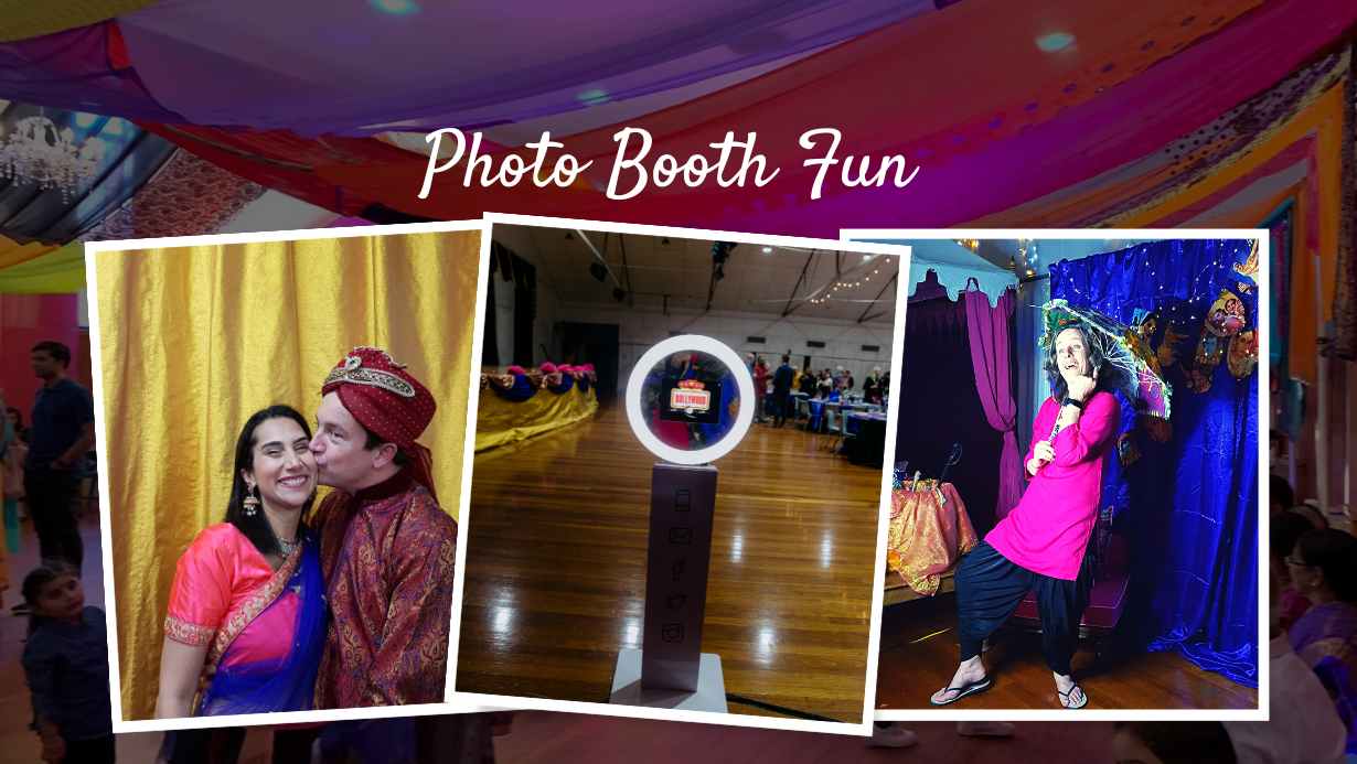 Pose with Fun Props and Enjoy the Digital Selfie Stand - Bollywood Glamour in Our Photo Booth!