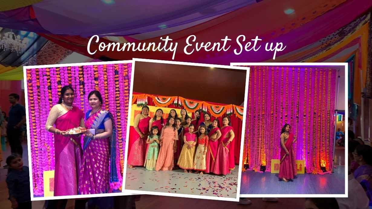 Unite in Celebration - Our Community Event Setups Bring Joy to Diwali!