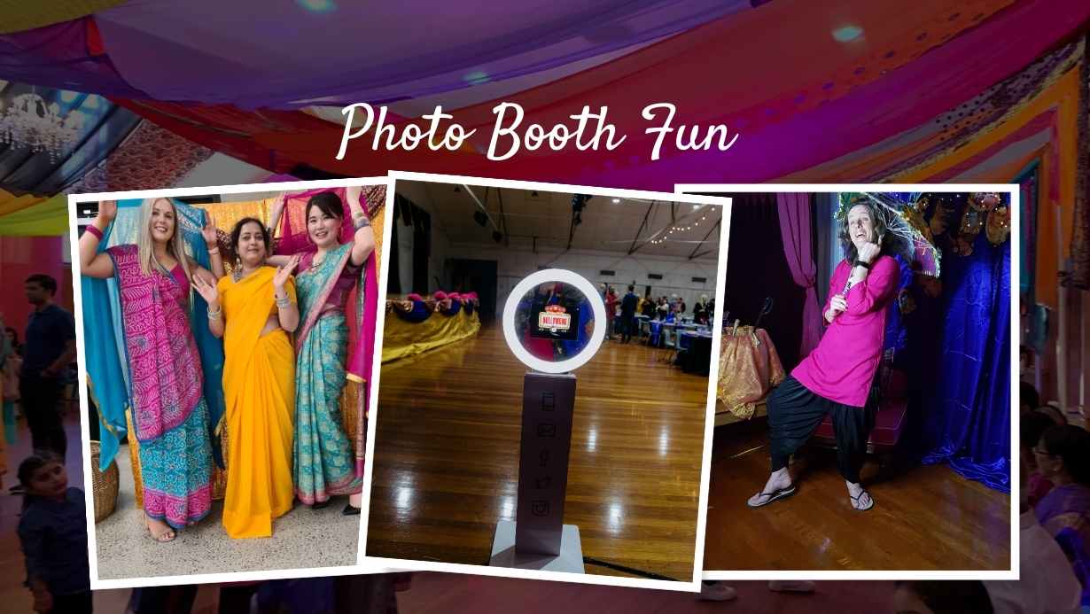 Pose with Fun Props and Enjoy the Digital Selfie Stand - Bollywood Glamour in Our Photo Booth!