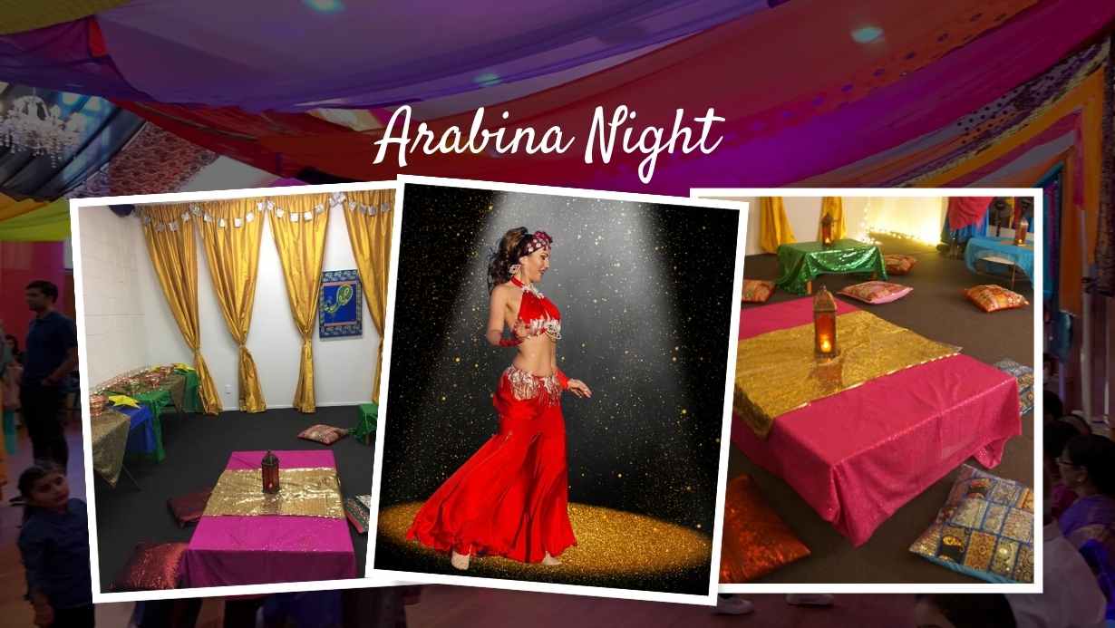 Magic of Arabian Nights - Stunning Setups, Mesmerizing Dancers, and colourful Costumes.