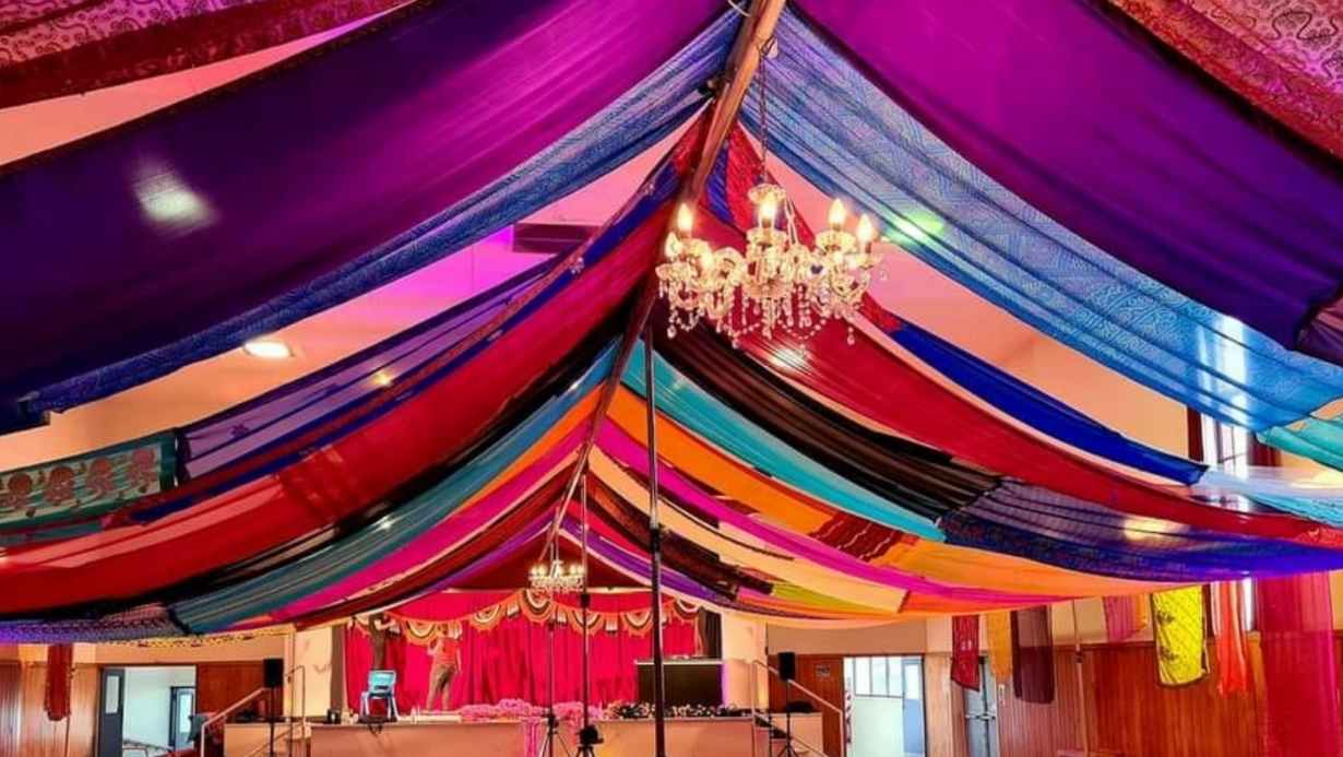Wrap Your Event in Elegance - Exquisite Saree Decorations.